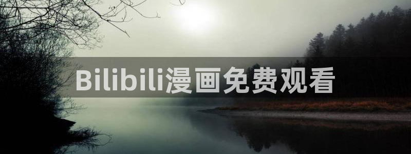 虫虫漫画推荐：Bilibili漫画免费观看